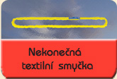 nekonecna textilni smycka